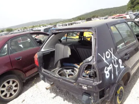 Τροπέτο Αμάξι κομπλέ Με Μηχανή Σασμάν Και Ζαντολάστιχα 195/50/15 για VW GOLF (1992 - 1998) Mk3 (1H1) 1800cc  *ΔΒ* - 