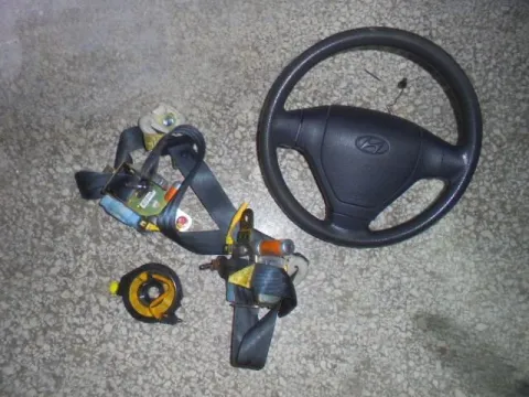 Σετ Αερόσακων Εμπρός (με Ταμπλό) για HYUNDAI GETZ (2002 - 2005) (TB) *Γ* -  Σετ Αερόσακων Εμπρός (με Ταμπλό) για HYUNDAI GETZ (2002 - 2005) (TB) *Γ* -