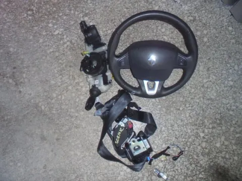 Σετ Αερόσακων Εμπρός (με Ταμπλό) για RENAULT SCENIC (2008 - 2012) (JZ) *Γ* -  Σετ Αερόσακων Εμπρός (με Ταμπλό) για RENAULT SCENIC (2008 - 2012) (JZ) *Γ* -