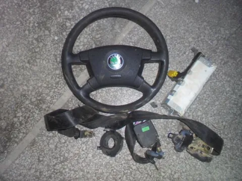 Σετ Αερόσακων Εμπρός (με Ταμπλό) για SKODA FABIA (2000 - 2004) (6Y) *Γ* -  Σετ Αερόσακων Εμπρός (με Ταμπλό) για SKODA FABIA (2000 - 2004) (6Y) *Γ* -
