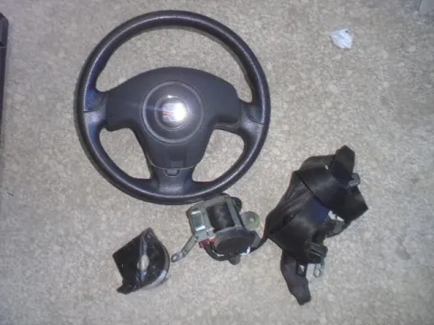 Σετ Αερόσακων Εμπρός (με Ταμπλό) για SEAT IBIZA (2006 - 2008) (6LZ) *Γ* -  Σετ Αερόσακων Εμπρός (με Ταμπλό) για SEAT IBIZA (2006 - 2008) (6LZ) *Γ* -