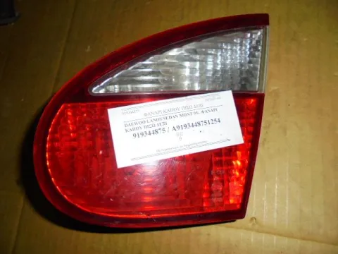 Φανάρι Πίσω Δεξί Καπού για CHEVROLET - DAEWOO LANOS (1997 - 2000) (T100) Sedan - 4dr Φανάρι Πίσω Δεξί Καπού για CHEVROLET - DAEWOO LANOS (1997 - 2000) (T100) Sedan - 4dr