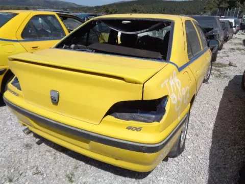 Τροπέτο Αμάξι κομπλέ με Μηχανή και Σασμάν με Άξονα πισω Δισκόφρενα ABS και Ζαντολάστιχα Αλουμινίου 195/65/15 * για PEUGEOT 406 (1999 - 2004) (8B) Sedan - 4dr 2000 RHZ Diesel 109 HDi *ΔΒ* - 