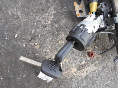 Κολόνα Τιμονιού Μεταχειρισμένη Κομπλέ με Κλειδί για CITROEN C3 (2002 - 2006) (FC) , (2006 - 2010) (FC) *Δ* - 