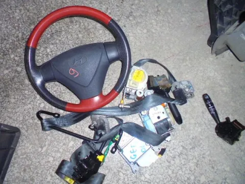 Σετ Αερόσακων Εμπρός (με Ταμπλό) Χωρίς Βολάν Χωρίς Αερόσακο Τιμονιού για HYUNDAI GETZ (2006 - 2009 ) (TB) **Γ** - 