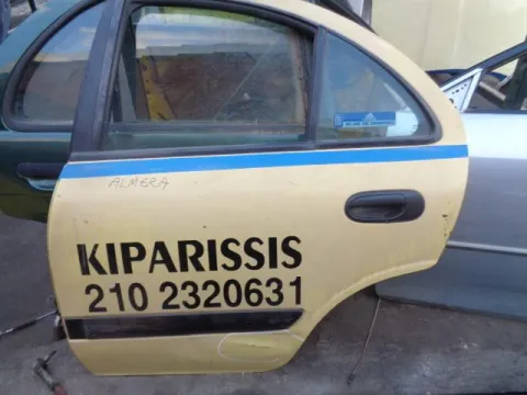 Πόρτα Πίσω Αριστερή για NISSAN ALMERA (2002 - 2006) (N16) , (2000 - 2002) (N16) λίγο χτυπημένη Πόρτα Πίσω Αριστερή για NISSAN ALMERA (2002 - 2006) (N16) , (2000 - 2002) (N16) λίγο χτυπημένη