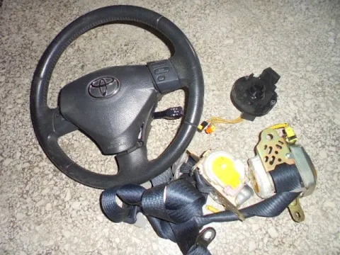 Σετ Αερόσακων Εμπρός (με Ταμπλό) για TOYOTA COROLLA VERSO (2004 -2008) (R10) *Γ* - 