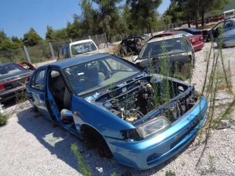 Τροπέτο Αμάξι Χ.Μηχανή, Χ. Σασμάν Με Άξονα Πίσω Ταμπούρα και Ζαντολάστιχα Αλουμινίου για NISSAN ALMERA (1995 - 1998) (N15) Sedan - 4dr *ΔΒ* -  Τροπέτο Αμάξι Χ.Μηχανή, Χ. Σασμάν Με Άξονα Πίσω Ταμπούρα και Ζαντολάστιχα Αλουμινίου για NISSAN ALMERA (1995 - 1998) (N15) Sedan - 4dr *ΔΒ* -