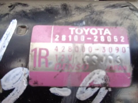 Μίζα 2810028052 για TOYOTA RAV-4 (2006 - 2009) (XA30) 2000 (1AZ-FE) petrol 152 (ACA30) VVT - i - 