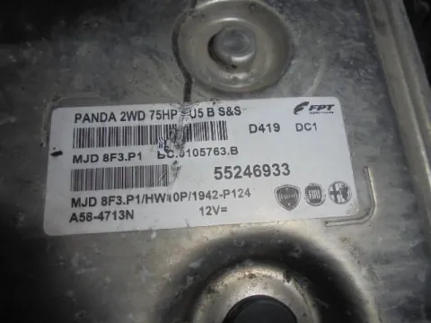 Εγκέφαλος Κινητήρα 55246933/MJD8F3P1 για FIAT PANDA (2012 - ) ( ) ΤΕΛΑΡΟ 2 *243851* - 