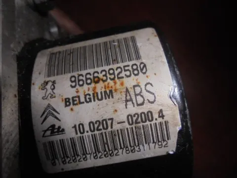 Μονάδα ABS 9666392580/10020702004/10097011673 για CITROEN C3 (2002 - 2006) (FC) -  Μονάδα ABS 9666392580/10020702004/10097011673 για CITROEN C3 (2002 - 2006) (FC) -