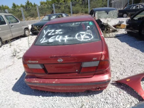 Τροπέτο Αμάξι Κουφάρι Με Άξονα Πίσω Ταμπούρα και Ζαντολάστιχα για NISSAN ALMERA (1995 - 1998) (N15) Sedan - 4dr *ΔΒ* -  Τροπέτο Αμάξι Κουφάρι Με Άξονα Πίσω Ταμπούρα και Ζαντολάστιχα για NISSAN ALMERA (1995 - 1998) (N15) Sedan - 4dr *ΔΒ* -
