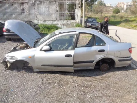 Τροπέτο Αμάξι Κουφάρι με Πίσω Άξονα Δισκόφρενα ABS για NISSAN ALMERA (2000 - 2002) (N16) Sedan - 4dr *ΔΒ* Τροπέτο Αμάξι Κουφάρι με Πίσω Άξονα Δισκόφρενα ABS για NISSAN ALMERA (2000 - 2002) (N16) Sedan - 4dr *ΔΒ*