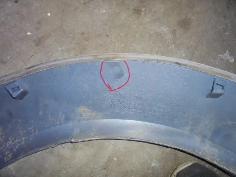 Φρύδια Φτερών Πίσω Δεξιό (Σπασμένη Βάση) για SUZUKI JIMNY (1998 - 2005) (SN) , (2005 - 2013) (SN) -  Φρύδια Φτερών Πίσω Δεξιό (Σπασμένη Βάση) για SUZUKI JIMNY (1998 - 2005) (SN) , (2005 - 2013) (SN) -