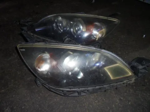 Μούρη (με καπό και φτερά) Με Φανάρια ΧΕΝΟΝ για MAZDA 3 (2004 - 2006) (BK) Hatchback - 5dr *Γ* - 