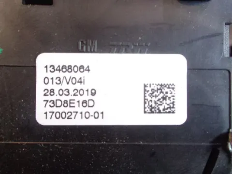 Όργανα Ταμπλό Χειριστήρια Καλοριφέρ για OPEL CORSA (2014 - ) E - 