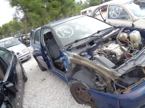 Τροπέτο Αμάξι κομπλέ ΜΕ ΜΗΧΑΝΗ Χ.ABS για VW POLO CLASSIC (1996 - 2002) (6KV2) Sedan - 4dr 1600 (AEH)(AFT)(AKL)(APF)(AUR) Petrol 100 *ΔΒ* - 