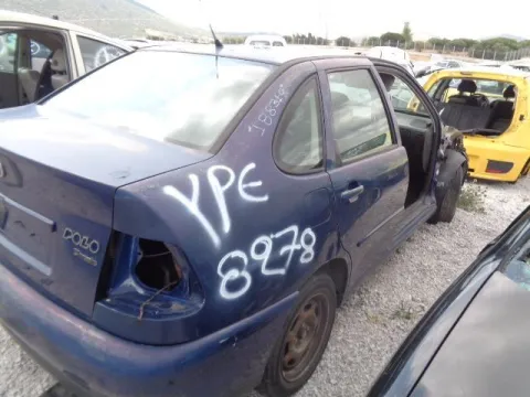 Τροπέτο Αμάξι κομπλέ ΜΕ ΜΗΧΑΝΗ Χ.ABS για VW POLO CLASSIC (1996 - 2002) (6KV2) Sedan - 4dr 1600 (AEH)(AFT)(AKL)(APF)(AUR) Petrol 100 *ΔΒ* - 