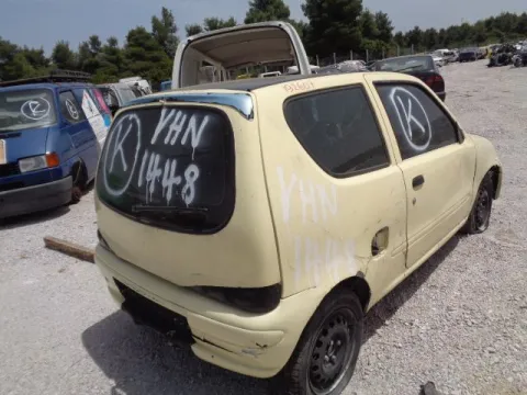 Τροπέτο Αμάξι κομπλέ με Κινητήρα και Σασμάν με Πίσω Άξονα Ταμπούρα και Ζαντες Σιδερένιες 14'' για FIAT SEICENTO (1998 - 2001) (187) Hatchback - 3dr 901 (1170A1.046) Petrol 39 *ΔΒ* -  Τροπέτο Αμάξι κομπλέ με Κινητήρα και Σασμάν με Πίσω Άξονα Ταμπούρα και Ζαντες Σιδερένιες 14'' για FIAT SEICENTO (1998 - 2001) (187) Hatchback - 3dr 901 (1170A1.046) Petrol 39 *ΔΒ* -