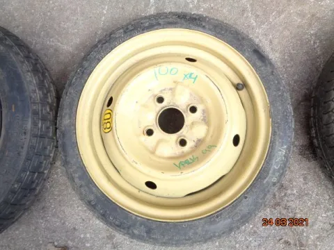Ρεζέρβα TOYO 115/70/R14 για TOYOTA YARIS (1999 - 2002) (XP10) *Δ* Ρεζέρβα TOYO 115/70/R14 για TOYOTA YARIS (1999 - 2002) (XP10) *Δ*