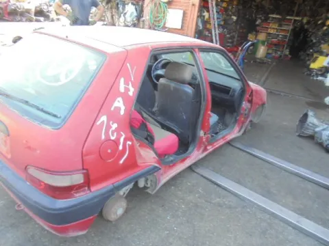 Τροπέτο Αμάξι κομπλέ Με Μηχανή Για Ανταλλακτικά και Σασμάν HDZ Με Πίσω Άξονα Ταμπούρα για CITROEN SAXO (1996 - 1999) (S) Ηatchback - 5dr 1100 HDZ (TU1M) Petrol 54 *ΔΒ* - 