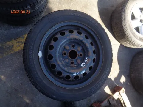 Ζαντολάστιχο 4άδα 155/65/R14 4X100 SEMPERIT *** για TOYOTA AYGO (2009 - 2012) (B10) *ΔΒ* Ζαντολάστιχο 4άδα 155/65/R14 4X100 SEMPERIT *** για TOYOTA AYGO (2009 - 2012) (B10) *ΔΒ*