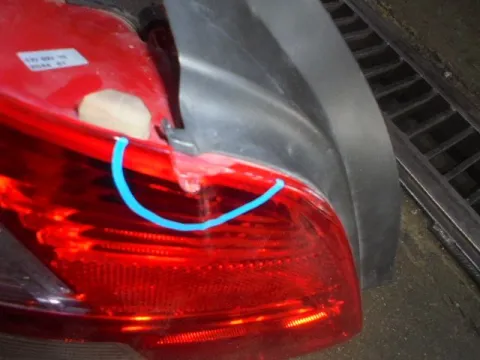 Φανάρι Πίσω Αριστερό (Ελαττωματικό) για CITROEN C-ELYSEE (2013 - ) -  Φανάρι Πίσω Αριστερό (Ελαττωματικό) για CITROEN C-ELYSEE (2013 - ) -
