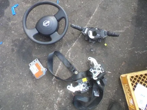 Σετ Αερόσακων Εμπρός (με Ταμπλό) για NISSAN MICRA (2003 - 2005) (K12) , (2005 - 2011) (K12) *Γ* -  Σετ Αερόσακων Εμπρός (με Ταμπλό) για NISSAN MICRA (2003 - 2005) (K12) , (2005 - 2011) (K12) *Γ* -