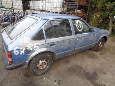 Τροπέτο Αμάξι κομπλέ Με Μηχανή και Σασμάν 12SC Με Πίσω Άξονα Ταμπούρα Με 4 Ζαντολάστιχα 175/70/R18 για OPEL KADETT D (1979 - 1984) Hatchback - 5dr 1200 (S12C) Petrol 60hp *ΔΒ*  - 