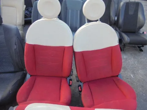 Καθίσματα Σετ Σαλόνι Με Αερόσακο Δεξί για FIAT 500 (2007 - 2016) Hatchback - 3dr *Α* Καθίσματα Σετ Σαλόνι Με Αερόσακο Δεξί για FIAT 500 (2007 - 2016) Hatchback - 3dr *Α*