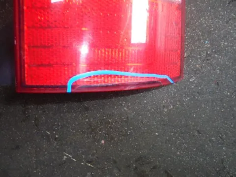 Φανάρι Πίσω Δεξί (Μαύρο Πλαίσιο) (Ραγισμένο) για FIAT PANDA (2004 - 2009 ) (169) - 