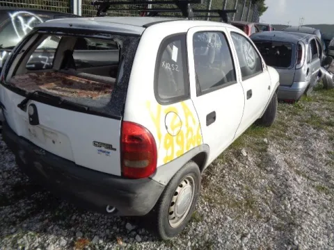 Τροπέτο Αμάξι κομπλέ Με Μηχανή και Σασμάν X12SZ Με Πίσω Άξονα Ταμπούρα Με 4 Ζαντολάστιχα 165/70/R13 για OPEL CORSA (1993 - 2000) B Ηatchback - 5dr 1200 (X12SZ) Petrol 45 Injection *ΔΒ* - 