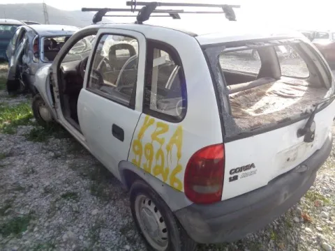 Τροπέτο Αμάξι κομπλέ Με Μηχανή και Σασμάν X12SZ Με Πίσω Άξονα Ταμπούρα Με 4 Ζαντολάστιχα 165/70/R13 για OPEL CORSA (1993 - 2000) B Ηatchback - 5dr 1200 (X12SZ) Petrol 45 Injection *ΔΒ* - 