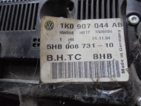 Χειριστήρια Καλοριφέρ 1K0907044AB για VW TOURAN (2003 - 2006) (1T1) -  Χειριστήρια Καλοριφέρ 1K0907044AB για VW TOURAN (2003 - 2006) (1T1) -