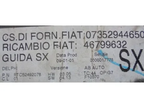 Χειριστήρια Καλοριφέρ για ALFA ROMEO 147 (2000 - 2004) (937) -  Χειριστήρια Καλοριφέρ για ALFA ROMEO 147 (2000 - 2004) (937) -
