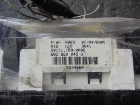 Χειριστήρια Καλοριφέρ 6Q0820045G για VW POLO (2005 - 2009) (9N3 ) -  Χειριστήρια Καλοριφέρ 6Q0820045G για VW POLO (2005 - 2009) (9N3 ) -