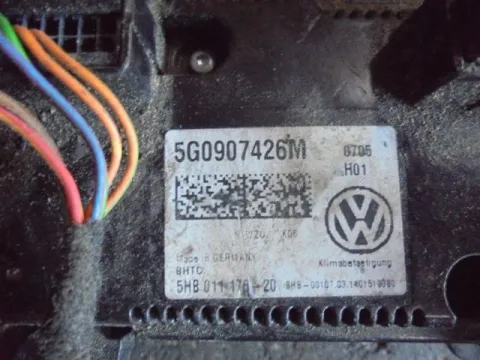Χειριστήρια Καλοριφέρ 5G0907426M για VW GOLF (2013 - ) Mk7 (5G) -  Χειριστήρια Καλοριφέρ 5G0907426M για VW GOLF (2013 - ) Mk7 (5G) -