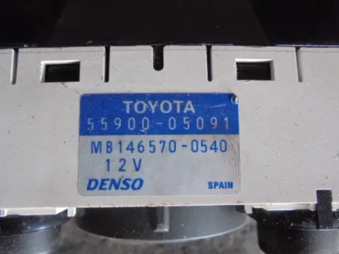 Χειριστήρια Καλοριφέρ 55900-05091 για TOYOTA AVENSIS (2000 - 2003) (T220) -  Χειριστήρια Καλοριφέρ 55900-05091 για TOYOTA AVENSIS (2000 - 2003) (T220) -