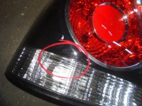Φανάρι Πίσω Αριστερό (Ραγισμένο) για VW POLO (2005 - 2009) (9N3 ) ΙΜΙΤΑΣΙΟΝ -  Φανάρι Πίσω Αριστερό (Ραγισμένο) για VW POLO (2005 - 2009) (9N3 ) ΙΜΙΤΑΣΙΟΝ -