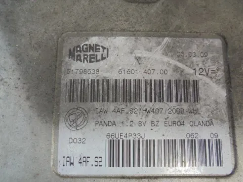 Εγκέφαλος Κινητήρα 51798638 για FIAT PANDA (2009 - 2011 ) (169) ΤΕΛΑΡΟ 10 *244169* - 