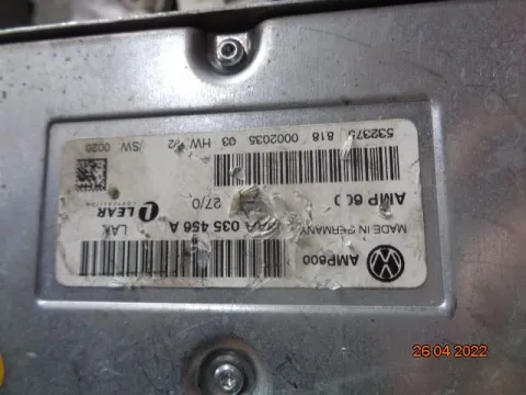 Εγκέφαλος RADIO CD 3AA035456A για VW PASSAT (2005 - 2011) (3C2) - 