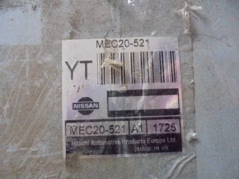 Εγκέφαλος Κινητήρα MEC20-521 για NISSAN PRIMERA (1999 - 2001) (P11) ΤΕΛΑΡΟ 4*245891 -  Εγκέφαλος Κινητήρα MEC20-521 για NISSAN PRIMERA (1999 - 2001) (P11) ΤΕΛΑΡΟ 4*245891 -