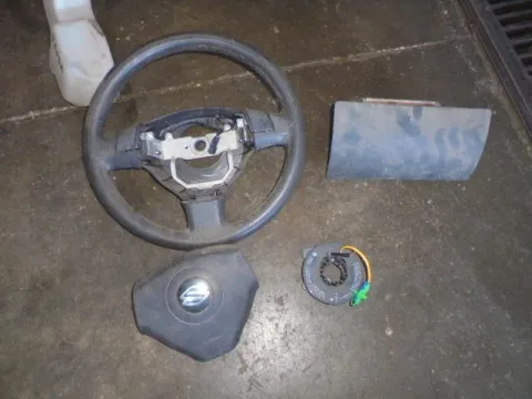 Σετ Αερόσακων Εμπρός (χ.Ταμπλό) Με Καπάκι (Χωρίς Ζώνες) για SUZUKI IGNIS (2003 - 2008) (RM) *Γ*