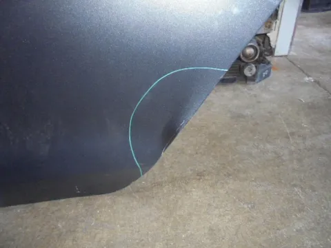 Πόρτα Πίσω Αριστερή (Ελαττωματική) για VW GOLF (2013 - ) Mk7 (5G) Hatchback - 5dr *E* - 