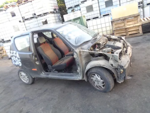 Τροπέτο Αμάξι κομπλέ με Κινητήρα και Σασμάν με Άξονα Πίσω Ταμπούρα και Ζαντολάστιχα 155/70/13 για FIAT SEICENTO (1998 - 2001) (187) 1101 (176B2.000) (187A1.000) Petrol 54 Spo *ΔΒ* - 