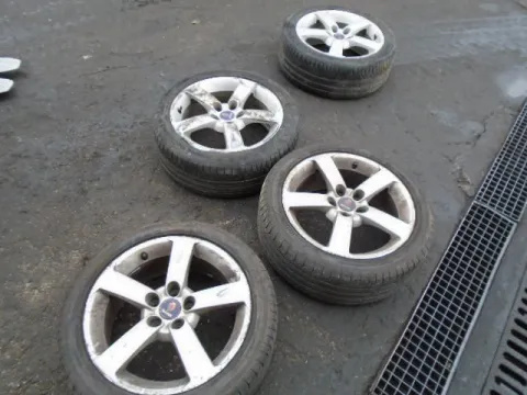 Ζαντολάστιχα 4ΑΔΑ SAVA 225/45/R17 [42:19]  (1 Ζάντα Λίγο Χτυπημένη ) για SAAB 9-3 (2008 - ) (YS3F) *Γ*