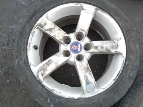 Ζαντολάστιχα 4ΑΔΑ SAVA 225/45/R17 [42:19]  (1 Ζάντα Λίγο Χτυπημένη ) για SAAB 9-3 (2008 - ) (YS3F) *Γ* - 