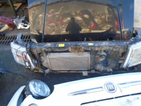 Μούρη (με καπό) (Χωρίς Φτερά) (Χωρίς Προφυλακτήρα) για NISSAN D40 NAVARA (2005 - 2010) *Μ* - 