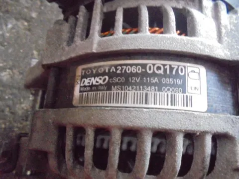 Δυναμό - Εναλλάκτης για TOYOTA AYGO (2017 - ) 1000 Petrol (1KR) VVT-i 75hp  -  Δυναμό - Εναλλάκτης για TOYOTA AYGO (2017 - ) 1000 Petrol (1KR) VVT-i 75hp  -