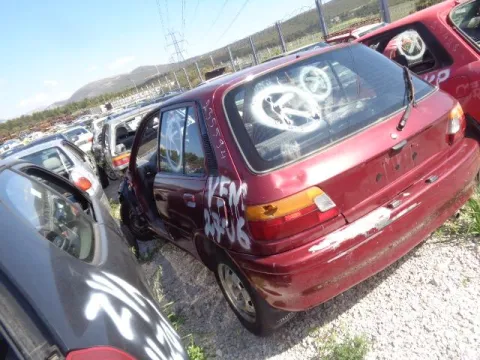 Τροπέτο Αμάξι Χ. Μηχανή Με Ζαντολάστιχα 165/70/R13 Με Πίσω Άξονα Δισκόπλακες για TOYOTA STARLET (1990 - 1995) (EP80-2) Hatchback - 5dr 1300 (2E) petrol 75 (EP81) 12V *ΔΒ* -  Τροπέτο Αμάξι Χ. Μηχανή Με Ζαντολάστιχα 165/70/R13 Με Πίσω Άξονα Δισκόπλακες για TOYOTA STARLET (1990 - 1995) (EP80-2) Hatchback - 5dr 1300 (2E) petrol 75 (EP81) 12V *ΔΒ* -